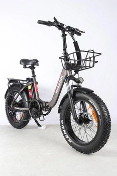 Складной электровелосипед Fatbike Maraton SPITFIRE 20" (1000W 48V 21Ah)