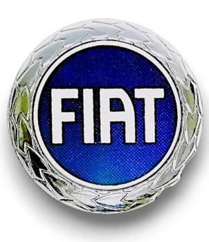 Эмблема Avtoaks для Fiat синяя 95 мм (1509-1510)