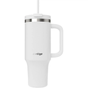 Термокружка с трубочкой Contigo Tumbler Streeterville 1182 мл Молочный (2212751)