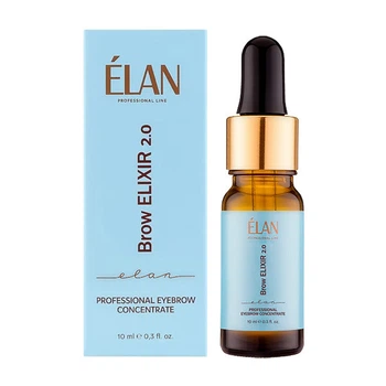 Профессиональный концентрат для ухода за бровями BROW ELIXIR 2.0 ELAN, 10 мл