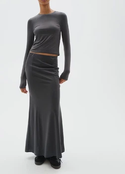 Спідниця H&M 10411 Темно-сірий L