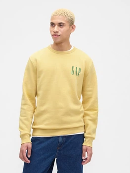 Свитшот на флисе мужской GAP 376575134 2XL Желтый (1159854241)