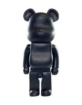 Фігурка Bearbrick Матова Чорна 700% (53см)