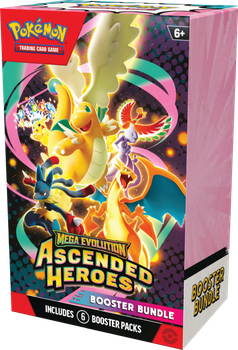 Dodatek Pokemon TCG: Mega Evolution – Ascended Heroes - Booster Bundle (196214131613)