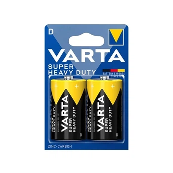 Батарейка R20 VARTA Superlife - 2 ШТУКИ