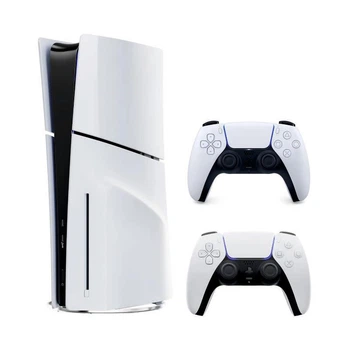 Консоль Sony PlayStation 5 Slim Blu-ray 1TB + 2 Геймпада беспроводных DualSense White + гарантия Б/У