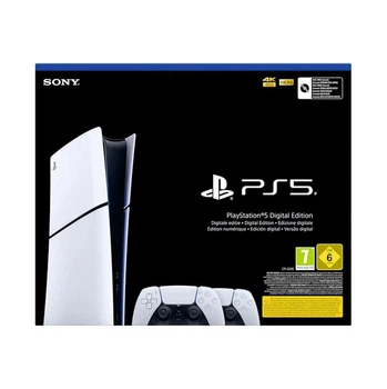 Консоль Sony PlayStation 5 Slim Digital Edition 1TB + 2 Геймпада беспроводных DualSense White + гарантия Б/У