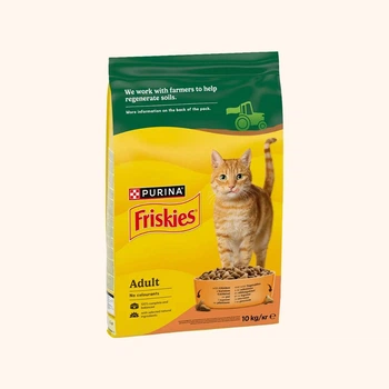 Сухий корм для дорослих котів Purina Friskies з куркою та овочами 10 кг