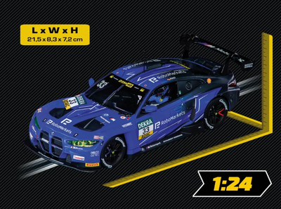 Автомобіль Carrera Digital 124 BMW M4 GT3 Schubert Motorsport, No. 33 DTM 2024 23994 масштаб 1:24 (4007486239944)
