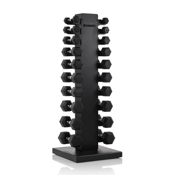 Стійка з гантелями 1-10 кг Hammer Stealth (17342)
