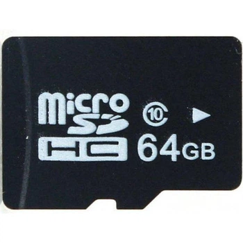 Карта пам'яті microSD Class 10 UHS-I 64 ГБ