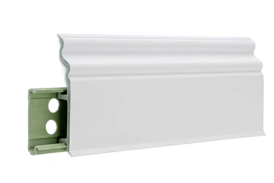 Плинтус SPC StoneX Royal 100 белый 100 мм