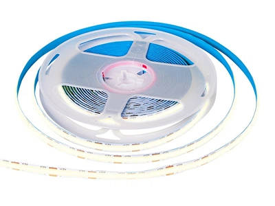 Taśma LED PROLECH COB rolka 5 m 12 V Biały Ciepły (5900804149774)