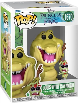 Фігурка Funko Pop! Disney: The Princess and The Frog 1670 Louis with Raymond 90261 (889698902618)