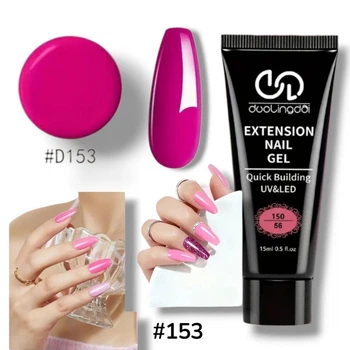 Полігель для нарощування нігтів DooLingdai Nail Gel №153 15мл