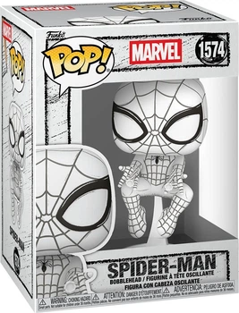 Фігурка Funko Pop! Marvel: Spider-Man 1574 Spider-Man Sketched Bobble-Head 90300 (889698903004)