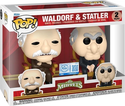 Набір фігурок Funko Pop! The Muppets Waldorf & Statler 2 szt 88405 (889698884051)
