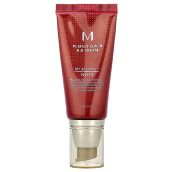 Идеальный ВВ крем Missha "M Perfect Cover №13" оттенок светло-бежевый, SPF 42 PA+++ (50 мл)
