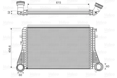 Інтеркулер Valeo (818795)