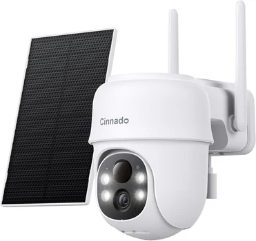 Беспроводные внешние камеры безопасности 2.4G WiFi, цветное ночное видение Cinnado
