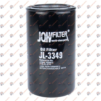 Фільтр масляний Doosan 400508-00054 JQHV 400508-00054, 65.05510-5028A, BT339, PFL5649, 76192087, P550909, P551018, P551265, LF3806, P558615, ON1520, SP4520, H19W08, WO11021, JLF3349, JL-3349