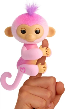 Інтерактивна мавпочка WowWee Fingerlings Harmony – 70+ звуків, дотики та жива міміка (3111)