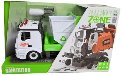 Śmieciarka Madej z kontenerem do skręcania 013129 (5903631497278)