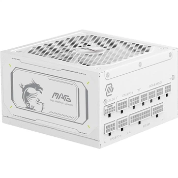 Блок живлення MSI MAG 1000W PCIE5 80+ Gold (MAG A1000GL PCIE5 White)
