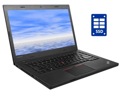 Ультрабук Б-класс Lenovo ThinkPad L460 / 14" (1366x768) TN / Intel Core i3-6100U (2 (4) ядра по 2.3 GHz) / 4 GB DDR3 / 128 GB SSD / Intel HD Graphics 520 / WebCam / Win 10 Pro б/у