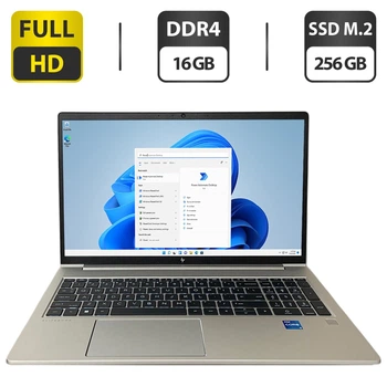Ультрабук HP EliteBook 650 G10 / 15.6" (1920x1080) IPS / Intel Core i5-1345U (10 (12) ядер 3.5 - 4.7 GHz) / 16 GB DDR4 / 256 GB SSD M.2 / Intel Iris Xe Graphics / WebCam / Fingerprint б/у