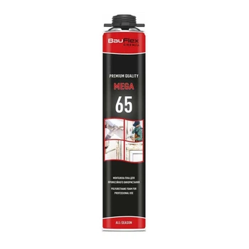 Піна монтажна професійна 65 BAUFLEX GUN MEGA 850 ML