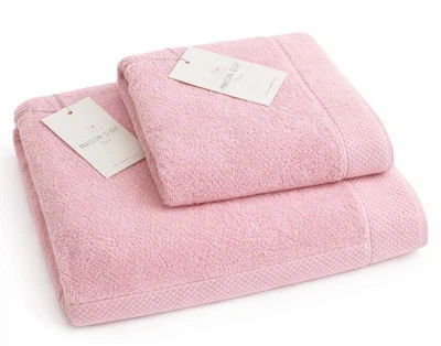 Набор полотенец Maison D'or Artemis pink 50x100; 85x150 микрокоттон