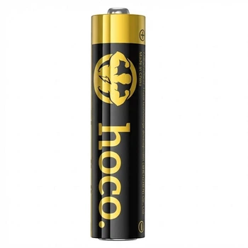 Батарейки HOCO JA2 — AAA, 10 шт, High Energy, Alkaline, 1.5V, для пультов и гаджетов, чёрные