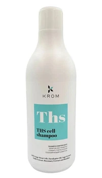 Шампунь укрепляющий KROM Ths Cell с стволовыми клетками винограда, маслом эвкалипта 1000 мл