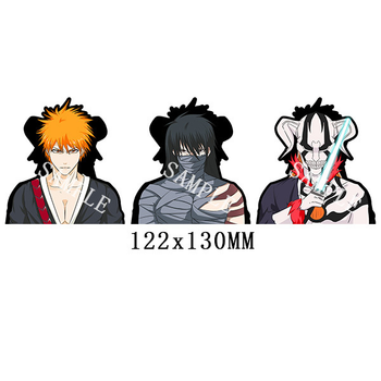 Голографическая наклейка Блич Ичиго Bleach Ichigo 12 х 13 см