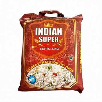 Рис індійський басматі пропарений Indian Super, 5 кг