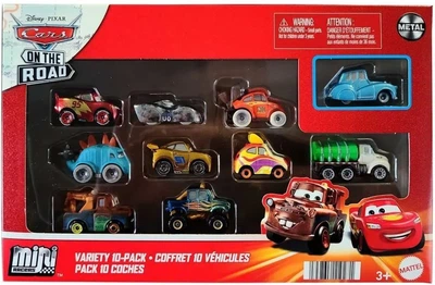 Набір автомобілів Mattel Pixar Cars HLV32 10 шт (0194735119271)