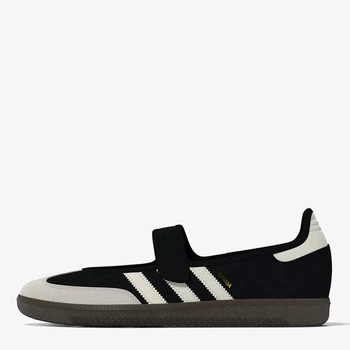 Женские балетки кожаные Adidas Samba Jane W IH9207 38 (5UK) 23.5 см Core Black (4068805986024)