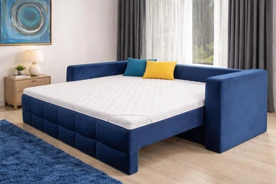 Тонкий матрас-топпер Smart Mattresses Rest Plus двуспальный 150x190 см (13518-150190)