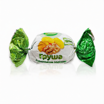 Цукерки Amanti «Груша з волоським горіхом», 1 кг