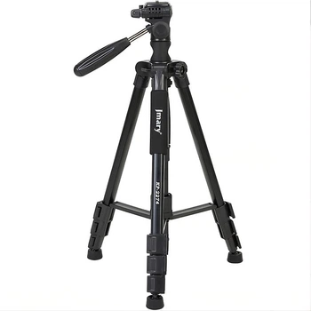 Портативный штатив JMARY KP-2274 с трёхосевой головкой, 4 секции, до 167 см, регулируемый, до 3 кг, черный