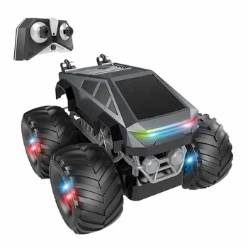 Машинка на радиоуправлении Cybertruck на пульте управления игрушечный джип вездеход с поворотом на 360 градусов (VL9824)