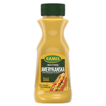 Гірчиця "Американська" 290г Kamis(5900084279246)