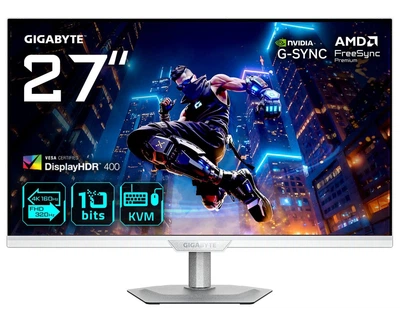 Монітор 27” Gigabyte M27UP ICE Gaming Monitor White UHD IPS 160Hz (M27UP ICE Gaming Monitor)