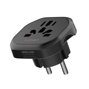 Переходник сетевой LDNIO Z7 Universal conversion plug Black