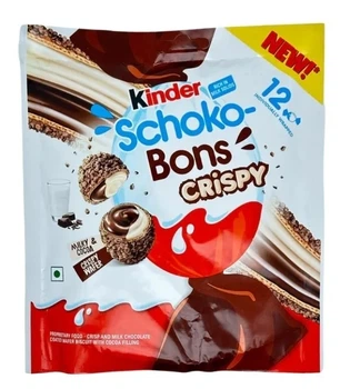 Конфеты Шоко Бонс Криспи Киндер Kinder Schoko-Bons Crispy 67г