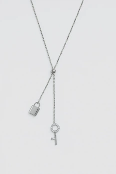 Колье с ключиком и замочком в стиле Tiffany (A11033)