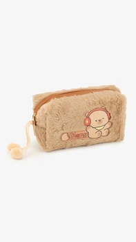 Косметичка для девочки 2761 Кофейный shop (2000999464393)