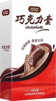 Презервативы OLO Chocolate Ультратонкие с ароматом и вкусом шоколада 10 шт (ROZ6501053681)