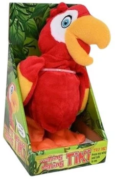 М'яка іграшка Hipo Папуга, що ходить с голосом 20 см 660218 (8713219349205)